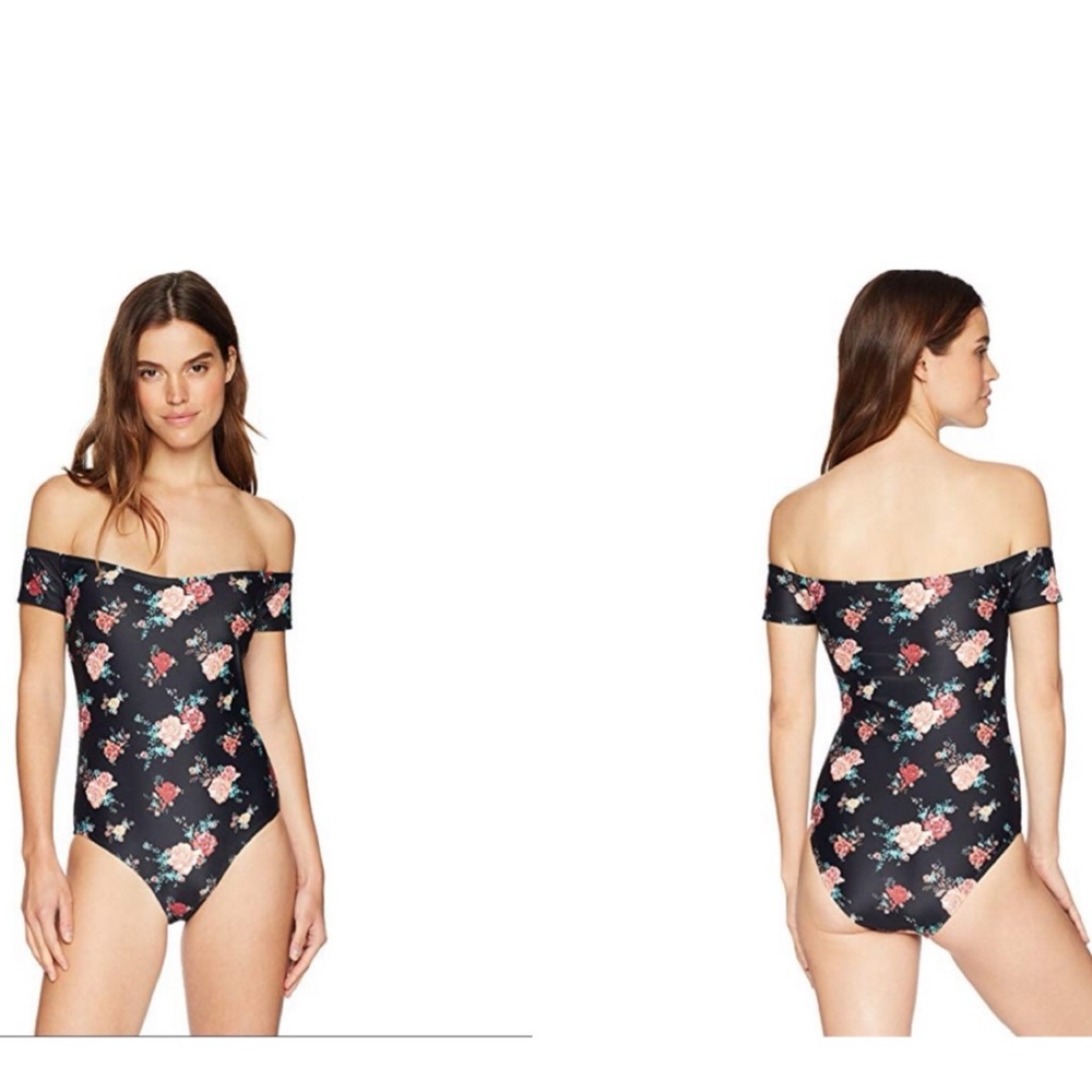 NWOT Mae Off Shoulder One Piece Swimsuit